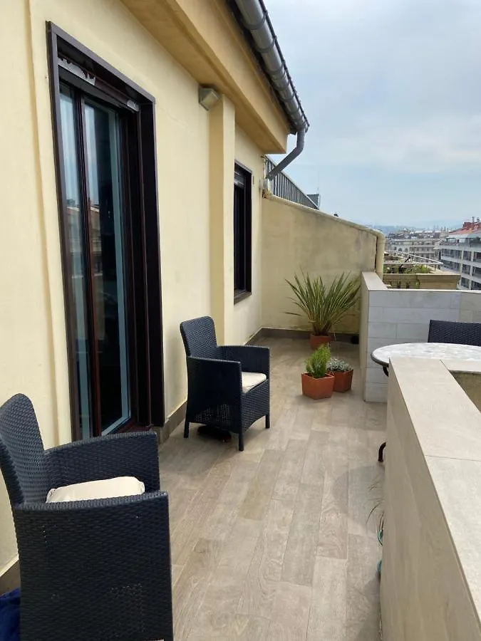 Brisasvtsansebastian In Zurriola Beach, Penthouse, Sea Views San Sebastian Apartment
